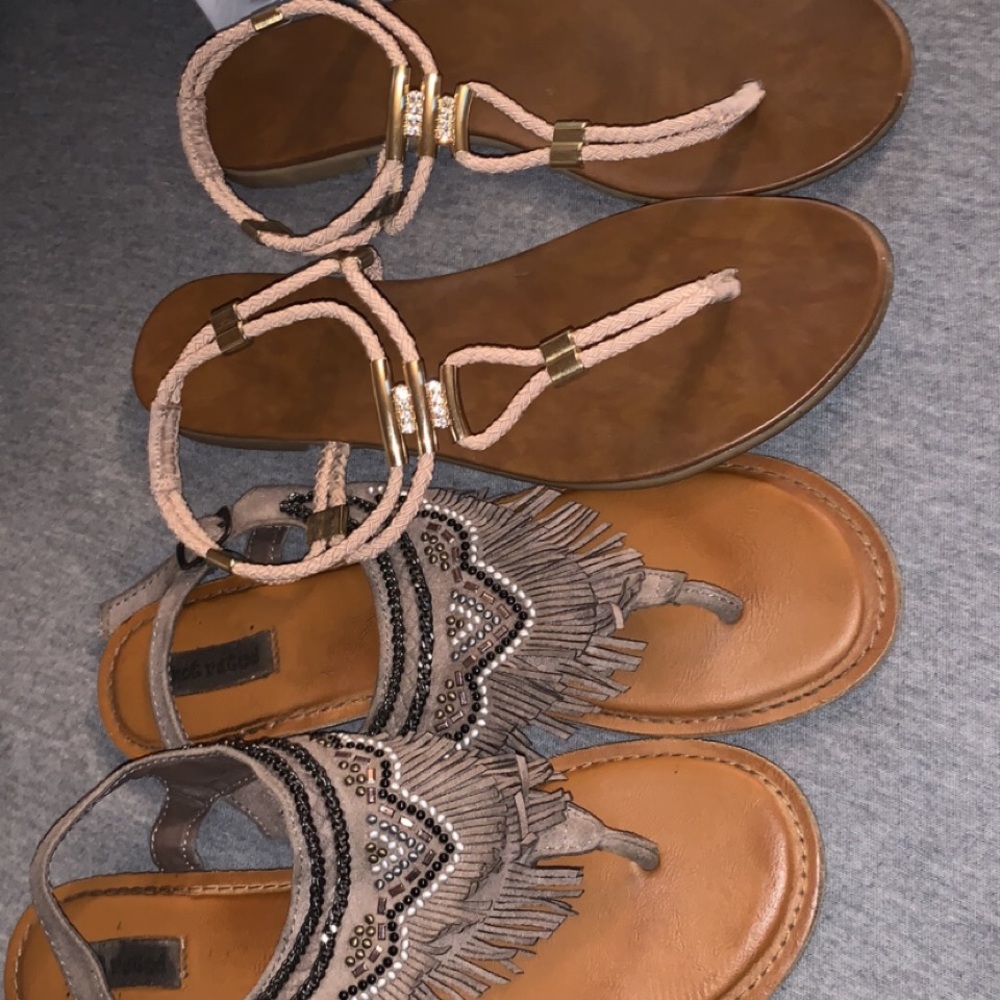 Two pair size 10 shoes
